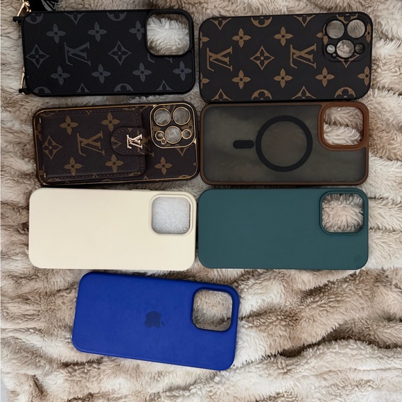 Luxury Designer Phone Case Set - iphone 16 pro max